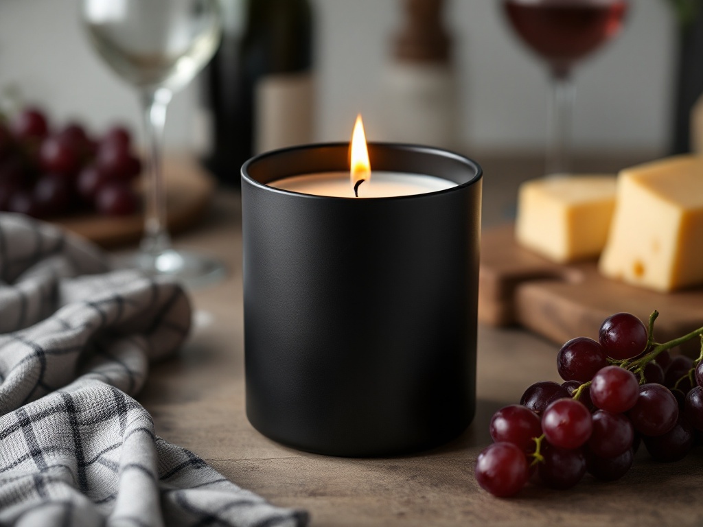 Elegant candle display