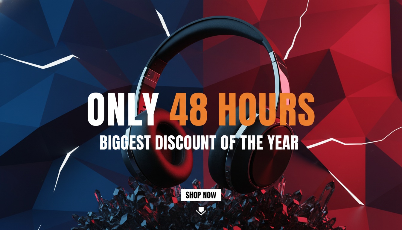 Screenshot placeholder: Product image with example text overlay