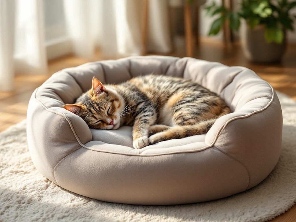 Comfortable cat bed